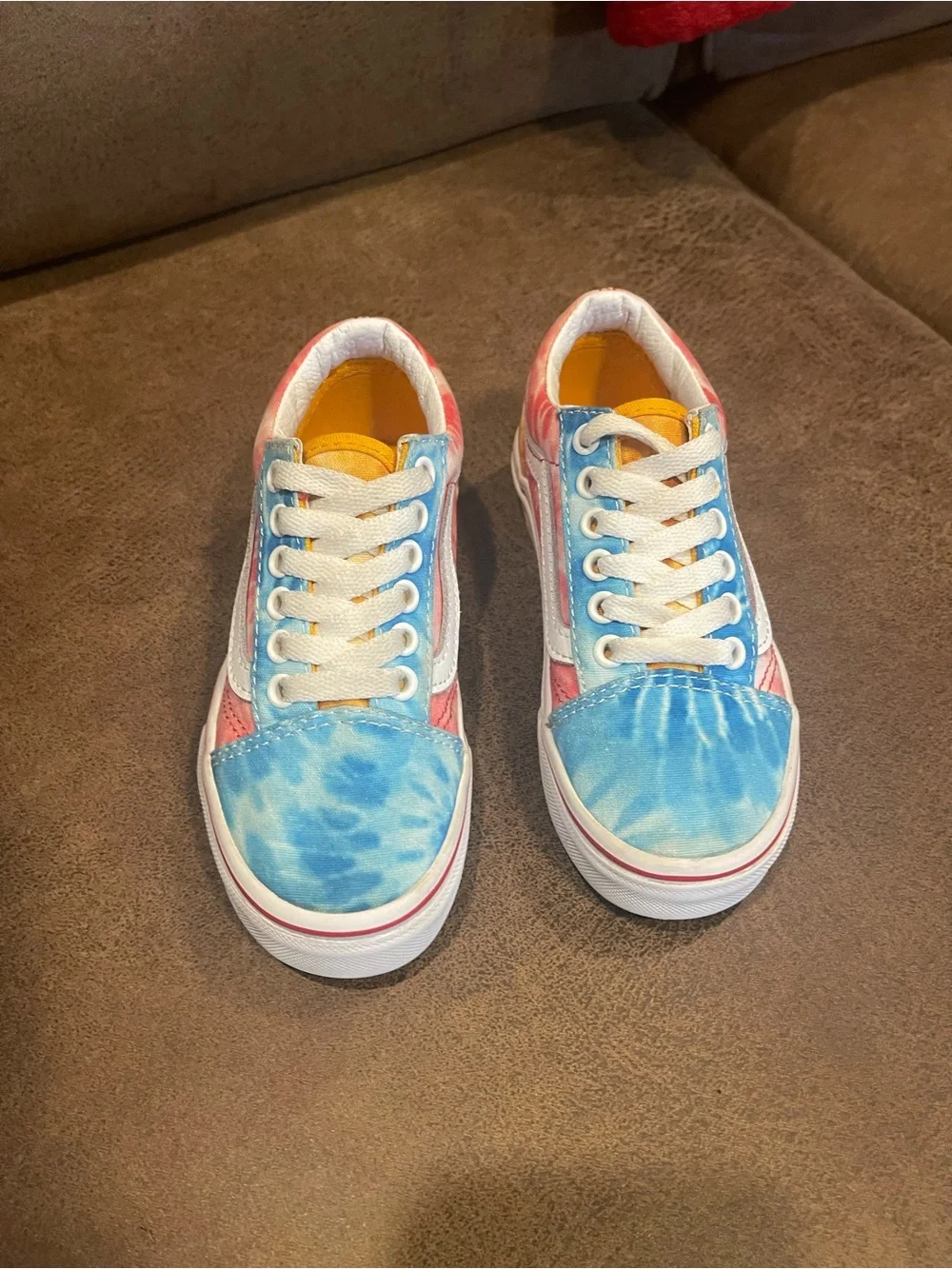 Vans OLD SKOOL KIDS 'TIE-DYE BLOCK' Size 12 Preschool